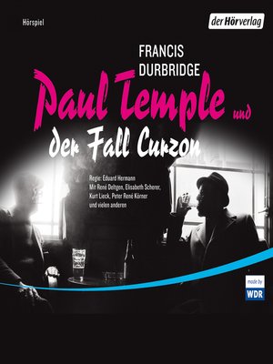 cover image of Paul Temple und der Fall Curzon